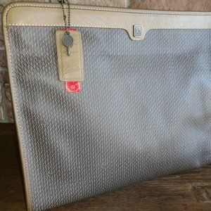 Bonia Writing Clutch 14.5 x11 W/ Keys and Tags